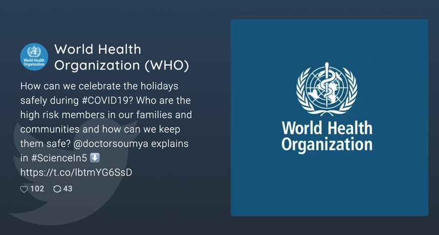 Display Twitter feeds on screens in your business