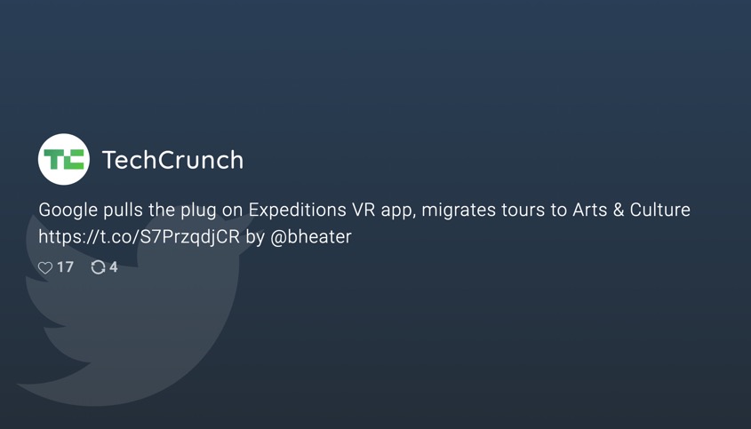 Display Twitter feeds on screens in your business