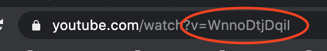 How to find YouTube Video ID